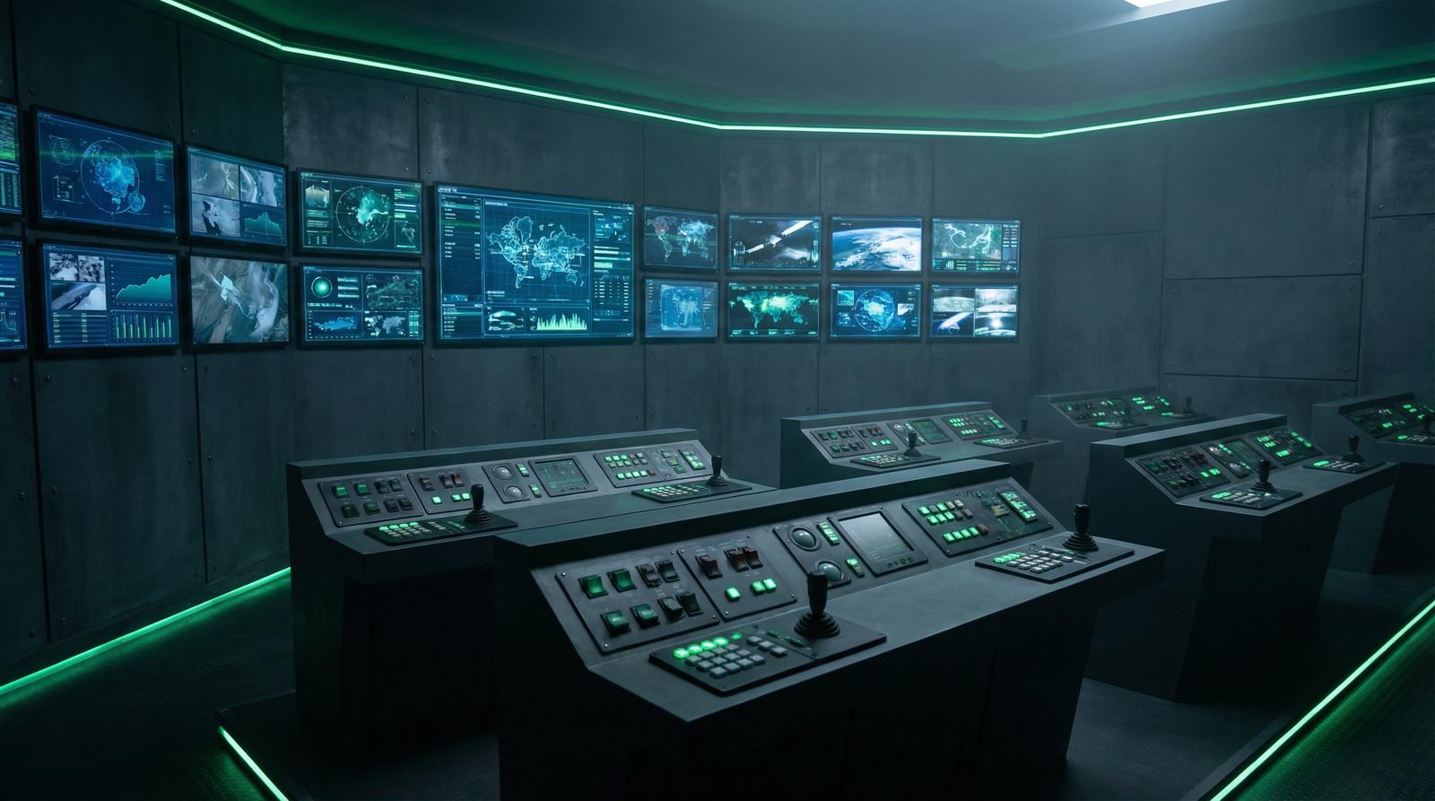 七彩直播在指挥中心的信号聚合展示 - AOA体育